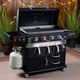 Blackstone® 4-Burner Black Freestanding Liquid Propane Gas Grill-2