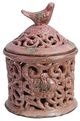 A & B Home Purple Decorative Jar-0