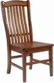TEI Wolf Creek Burnished Walnut Side Chair -0