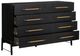 Four Hands Rosedale Ebony Oak 8-Drawer Dresser-3