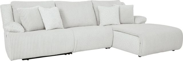 Signature Design by Ashley® Top Tier 3-Piece Alloy Manual Reclining Right-Arm Facing Sectional Sofa Chaise-0