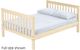 Crate Designs™ Furniture Unfinished Full XL Tall Mission Lower Youth Bunk Bed-0