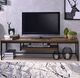 ACME Furniture Bob Black/Weathered Oak 59" TV Stand-4