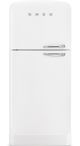 Smeg 50's Style 32'' 19.3 Cu. Ft. White Top Freezer Refrigerator-0
