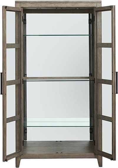 Magnussen Home® Claremont Smokey Taupe Display Cabinet-2