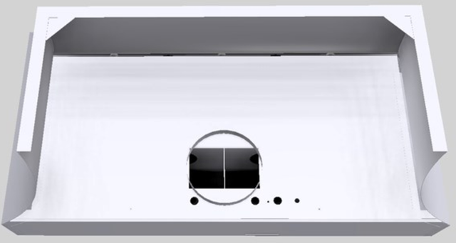 Vent-A-Hood® Designer Series 48" White Wall Mounted Range Hood-2