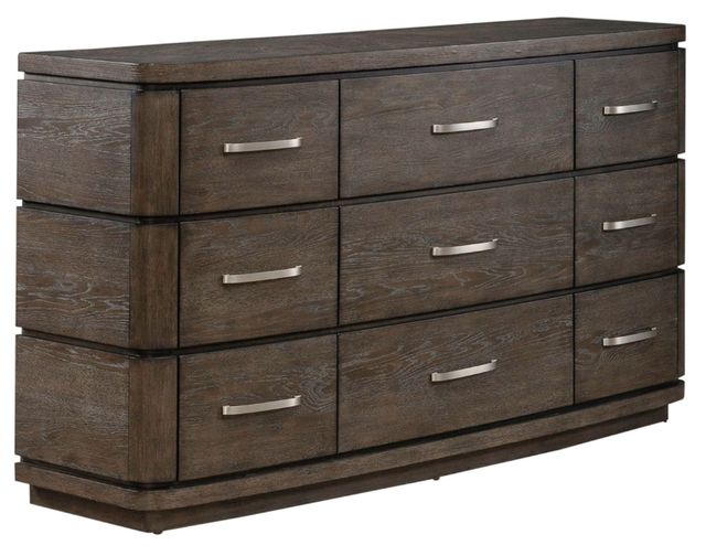 Liberty Furniture Cascade Falls 4-Piece Satin Espresso Queen Panel Bedroom Set-3