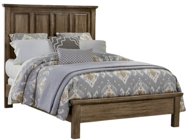 Artisan & Post by Vaughan-Bassett Maple Road Maple Syrup California King Mansion Bed with Low Profile Footboard-0