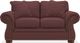 La-Z-Boy® Pembroke Wine Loveseat with Brass Nailhead Trim-1