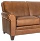 Smith Brothers Customizable 269 Leather Sofa-1