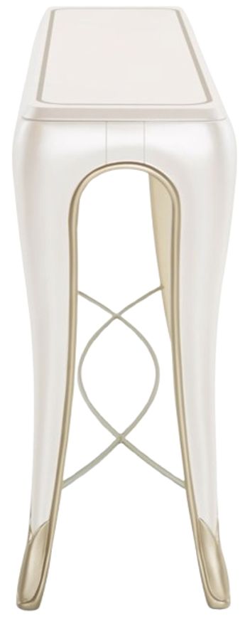 Michael Amini® London Place Creamy Pearl Console Table-3