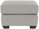 Flexsteel® Main Street Silver Spray Ottoman-1