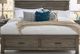 A-America® Glacier Point Graystone California King Storage Panel Bed-2