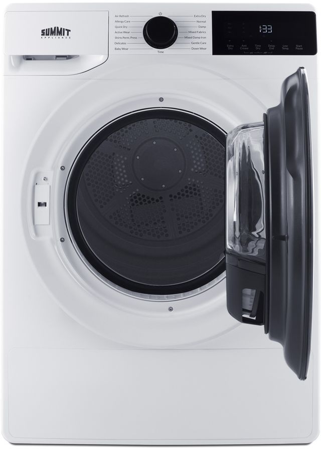 Summit® 4.1 Cu. Ft. White Ventless Dryer-3