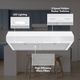 Broan-Nutone® GLA1 Series 30" White Under Cabinet Range Hood-1