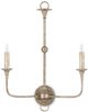 Currey & Company Nottaway Pyrite Bronze Large Wall Sconce-2