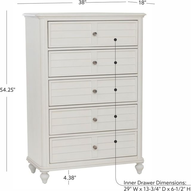 Powell® Naples Antique White Chest-2