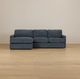 Kevin Charles® Noah 2-Piece Maguire Indigo Left-Arm Facing Sectional and Chaise-5