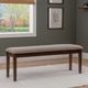 Powell® Daly Brown/Sand Dining Bench-1