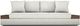 Vanguard® Furniture Customizable Embrace Wood Tray Arm Sofa-0