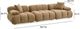 TOV Furniture Calliope 3-Piece Cafe Au Lait 118" Modular Sectional-2