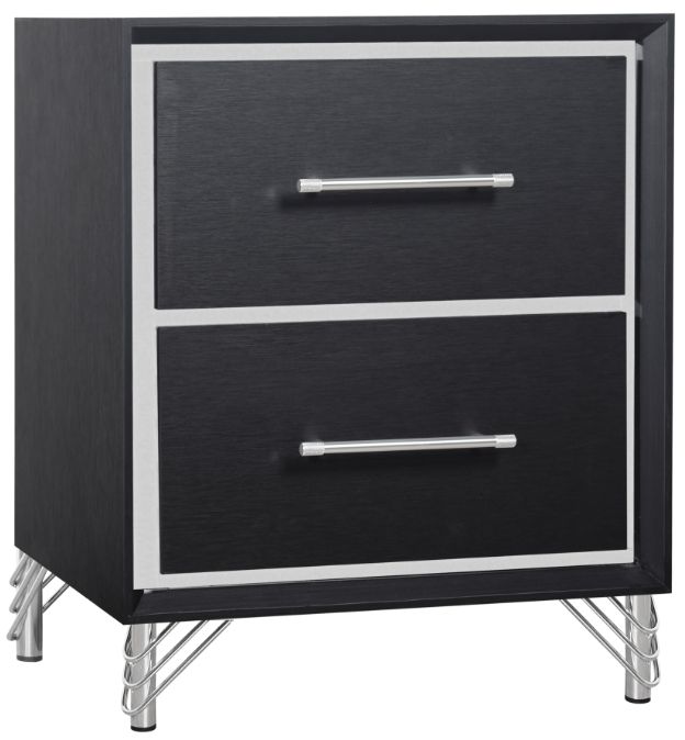 New Classic® Home Furnishings Ava Ebony Nightstand-0