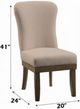 ACME Furniture Landon Beige/Salvage Brown Side Chair-2