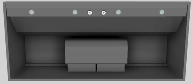 Vent-A-Hood® 54" Gunsmoke Wall Mounted Range Hood-3
