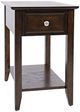 Jofran Inc. Classics Espresso Chairside Table-0