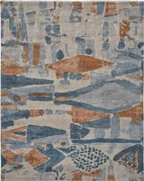 Blue/Rust