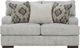 Benchcraft® Mercado Pewter Loveseat-1