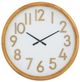 YHD Light Blonde Pine Ridge Wall Clock-0