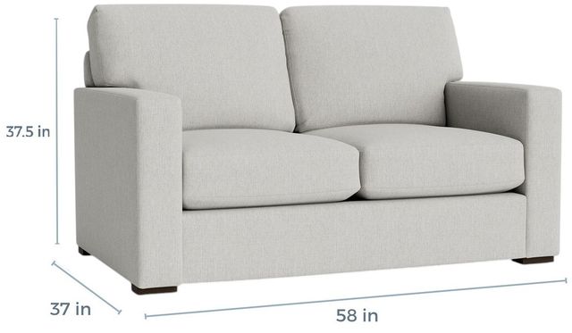 Bassett® Furniture Customizable Anson Track Arm Loveseat-4