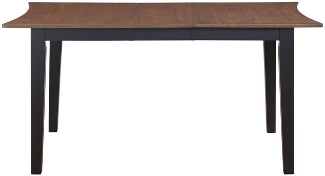 Steve Silver Co. Joplin Walnut Dining Table with Ebony Base-3