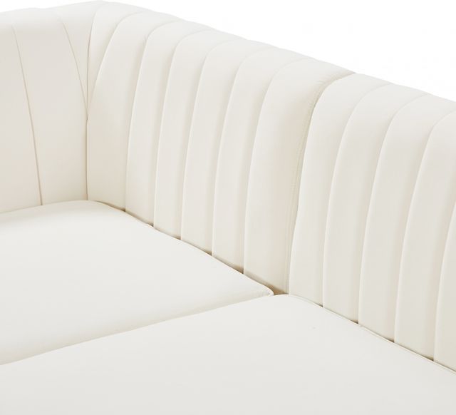 Meridian Furniture Alina 7-Piece Cream Armless Modular Sectional-3