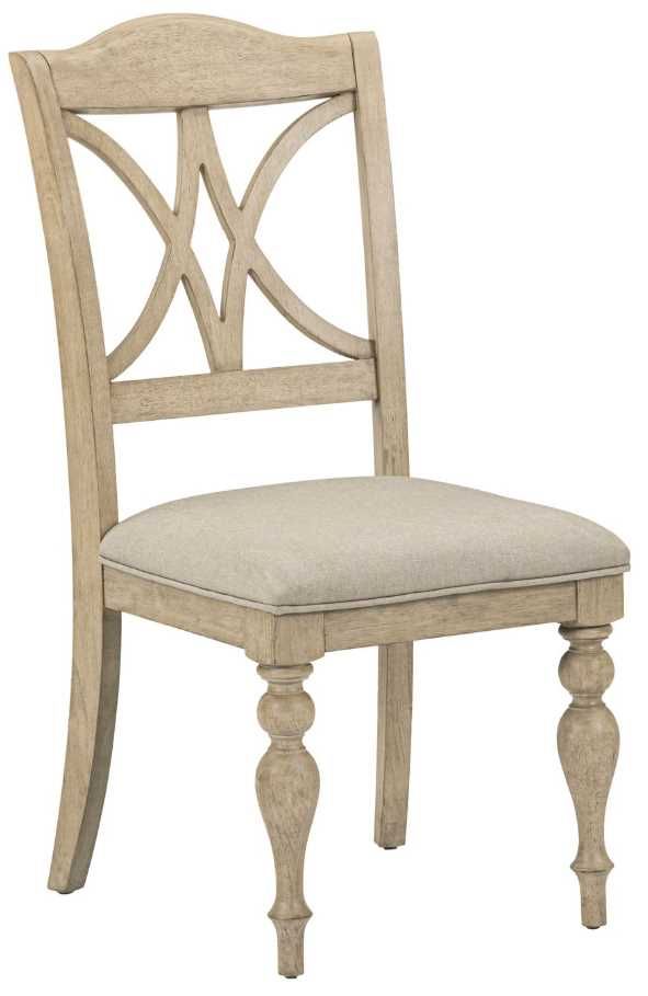 Liberty Furniture Summer House Gray/Sand Dune Splat Back Dining Side Chair-0