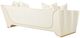 Michael Amini® La Terrazza Light Champagne/Starlight Sofa-3