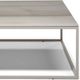 Natuzzi Editions Cabaret Onice/Light Gray Square Coffee Table-1
