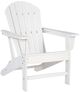 Signature Design by Ashley® Sundown Treasure White Plastic Adirondack Chair-0