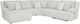 Signature Design by Ashley® Top Tier 6-Piece Alloy Left-Arm Facing Manual Reclining Sectional and Chaise-0
