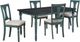 Powell® Willow 5-Piece Teal Dining Table Set-0