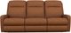 La-Z-Boy® Finley Clay Power Wall Reclining Sofa with Headrest and Lumbar-1