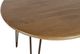 Jofran Inc. Urban Archive Brennan Golden Dining Table with Black Base-4