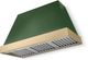 AGA Euclid 48" Cornwall Green Wall Mounted Range Hood with Brushed Brass Trim-0