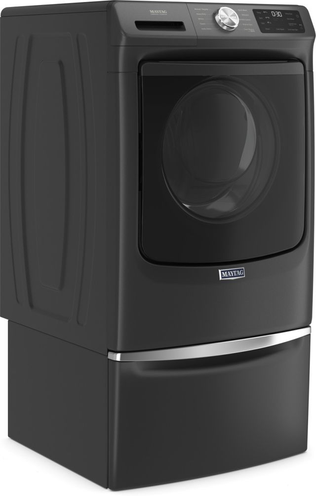 Maytag® 5.2 Cu. Ft. Volcano Black Front Load Washer-7