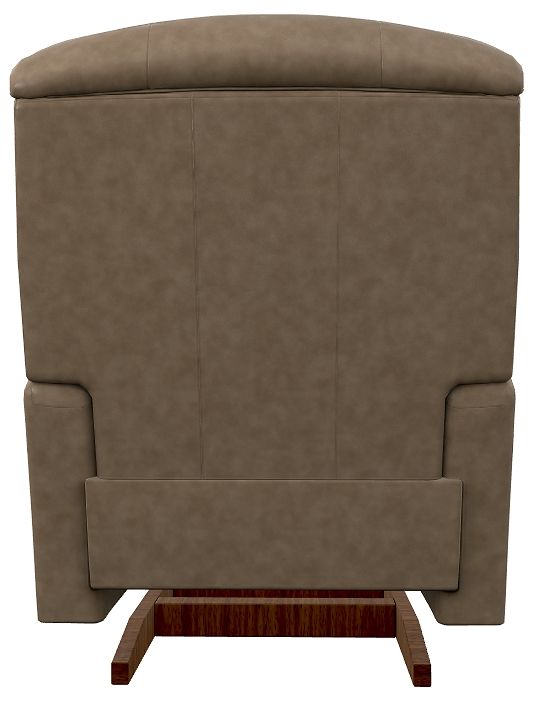La-Z-Boy® Reed Beige Leather Power Rocking Recliner with Headrest-3