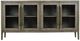 YHD Gemi Brown 4-Door Cabinet-3