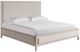 Universal Explore Home™ Oasis- Coastal Living Home Tidal Nomad Snow/White Rattan King Panel Bed-0