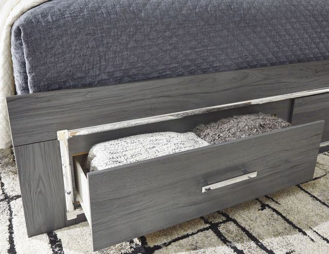 Signature Design by Ashley® Lodanna Gray Youth Full Storage Panel Bed-3