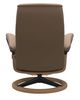 Stressless® by Ekornes® Customizable Opal Small Signature Base Recliner and Ottoman-2